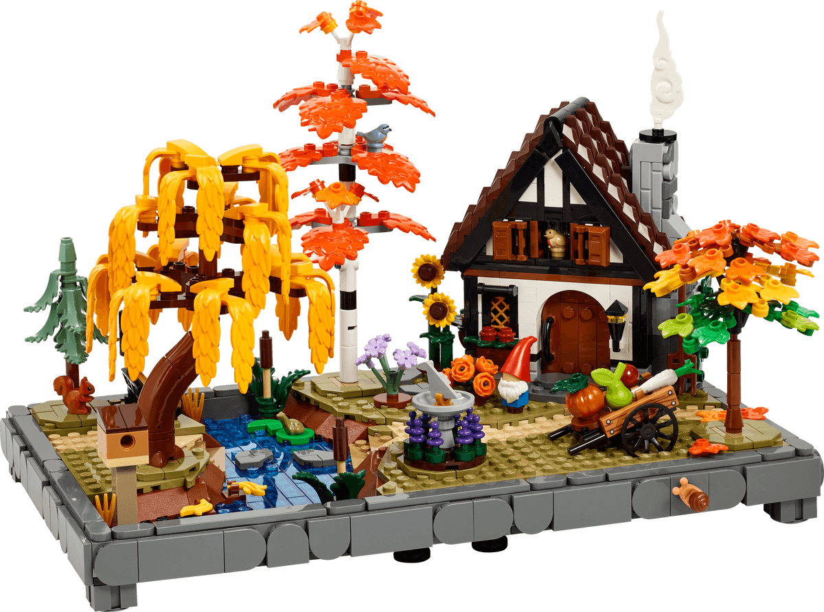 Autumn Cottage Garden