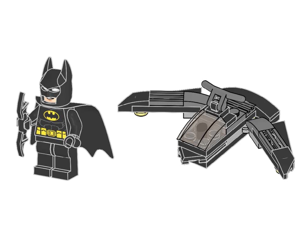 Batman and Batjet