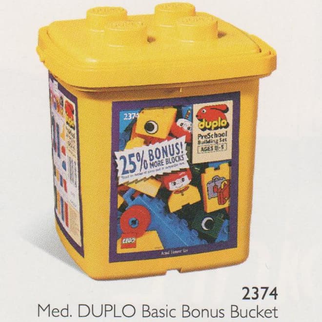 Medium DUPLO Basic Bonus Bucket