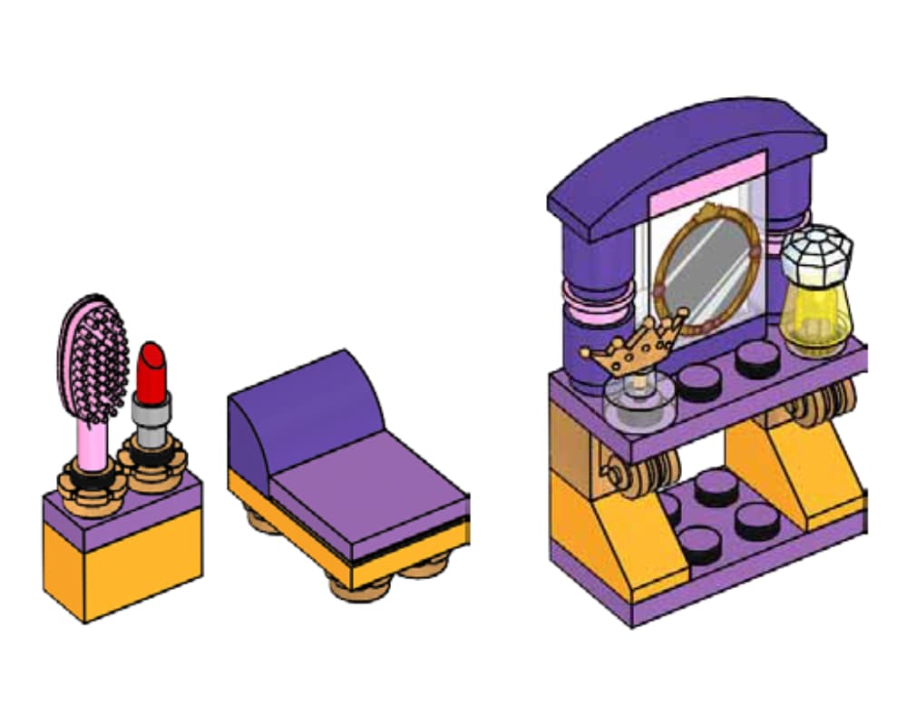 Rapunzel's Dressing Table