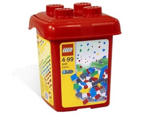 Build with Bricks Bucket {Red Bucket}