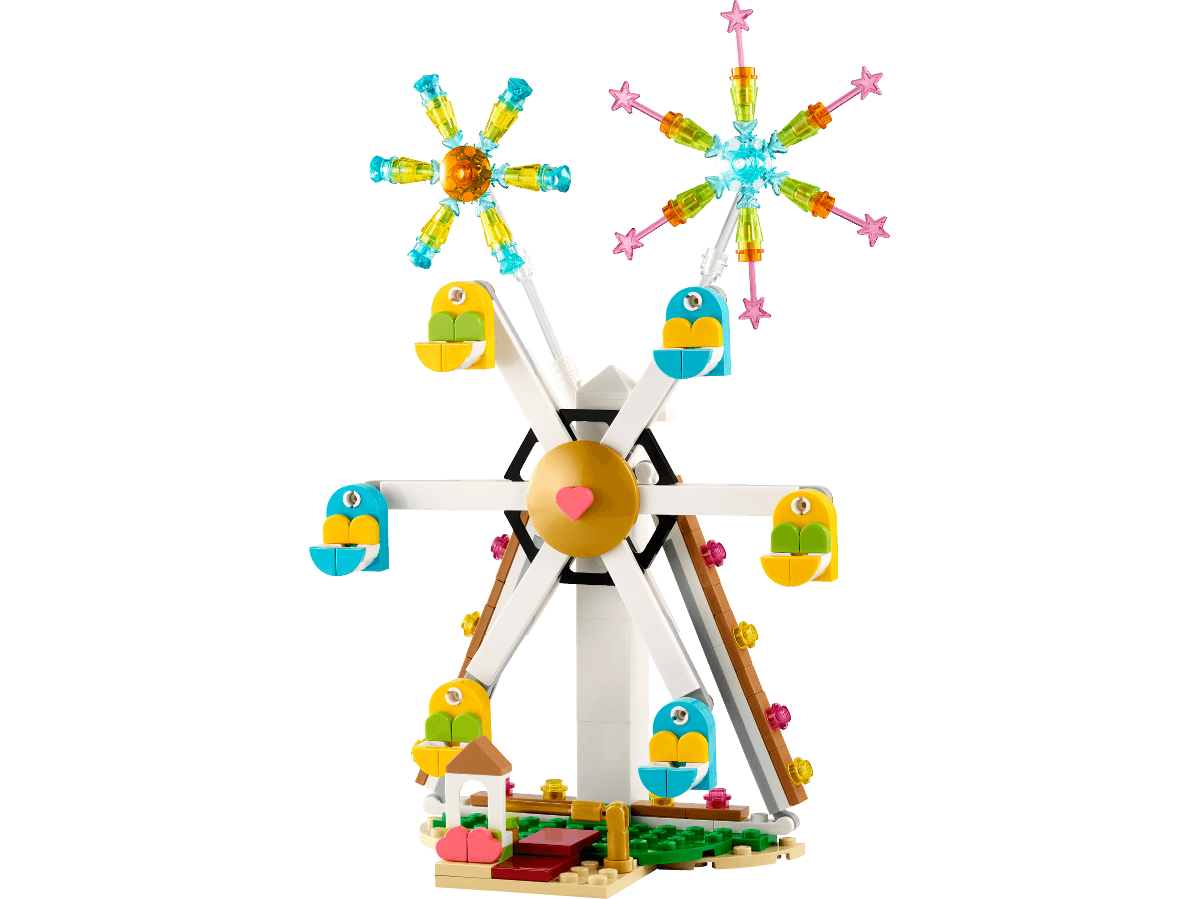 Celebration: Ferris Wheel with Fireworks