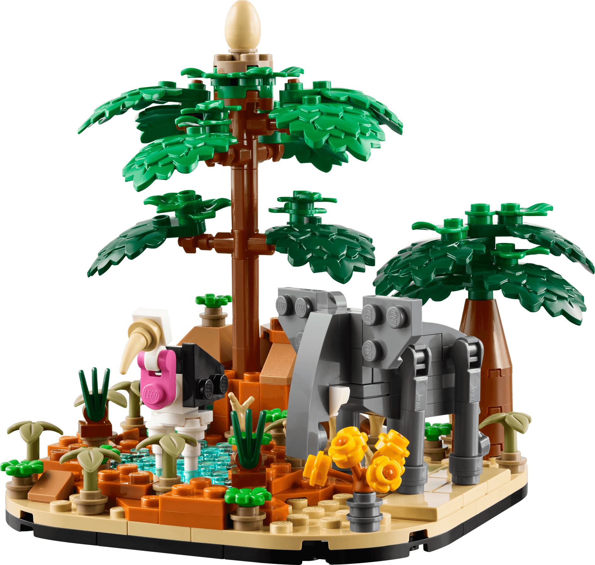 African Savanna Diorama