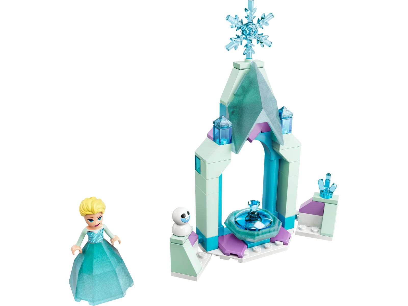 Elsa's Castle Courtyard