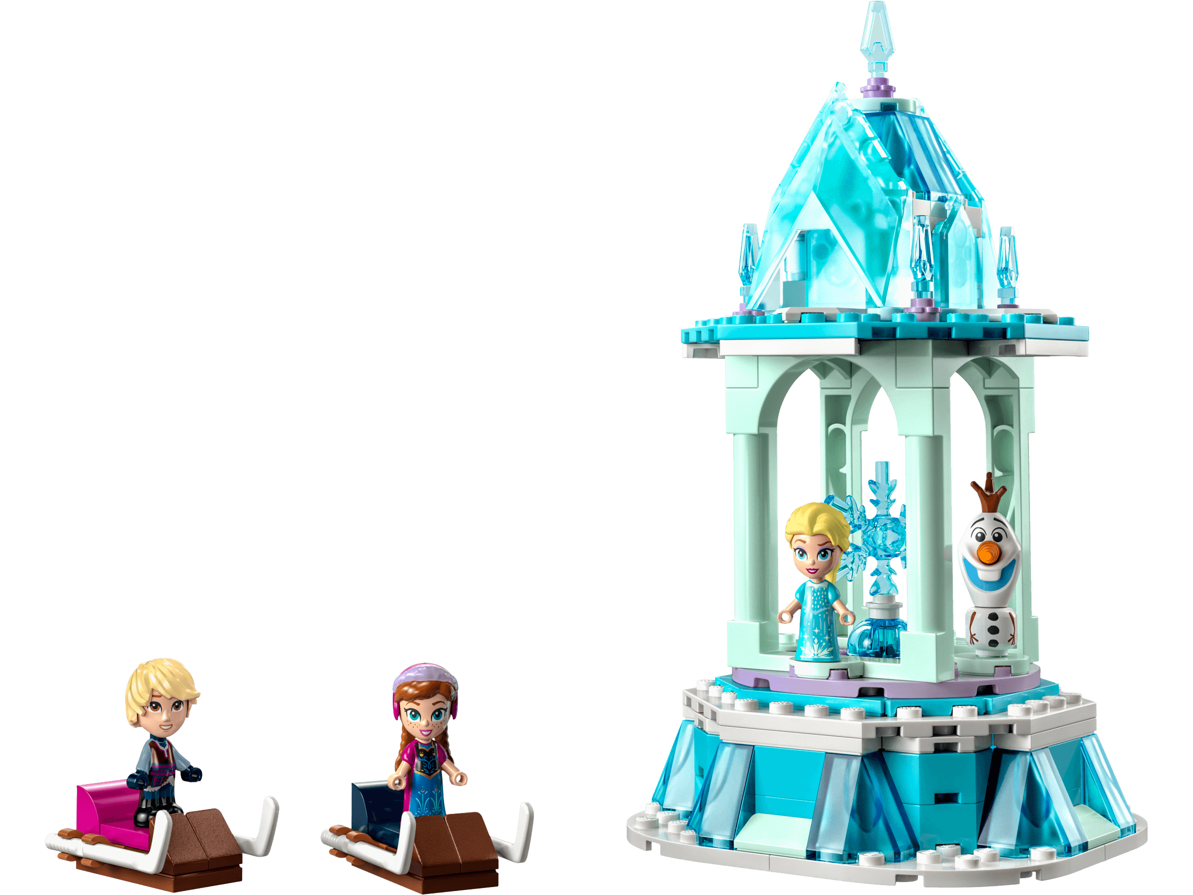 Anna and Elsa's Magical Carousel