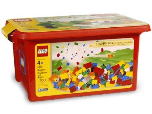 Creations and Bricks {Red Tub}