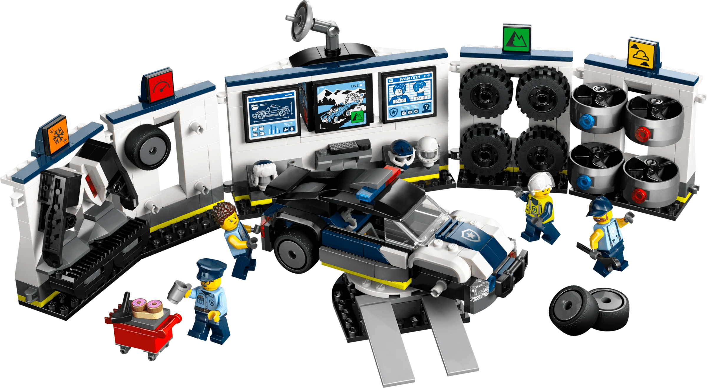 Custom Police Car garage