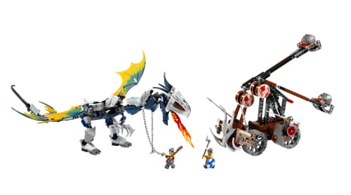 Viking Double Catapult versus the Armored Ofnir Dragon