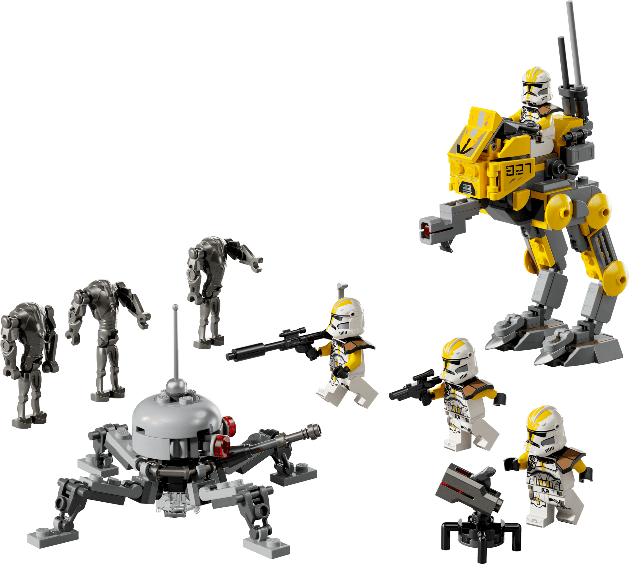 327th Star Corps Clone Troopers Battle Pack