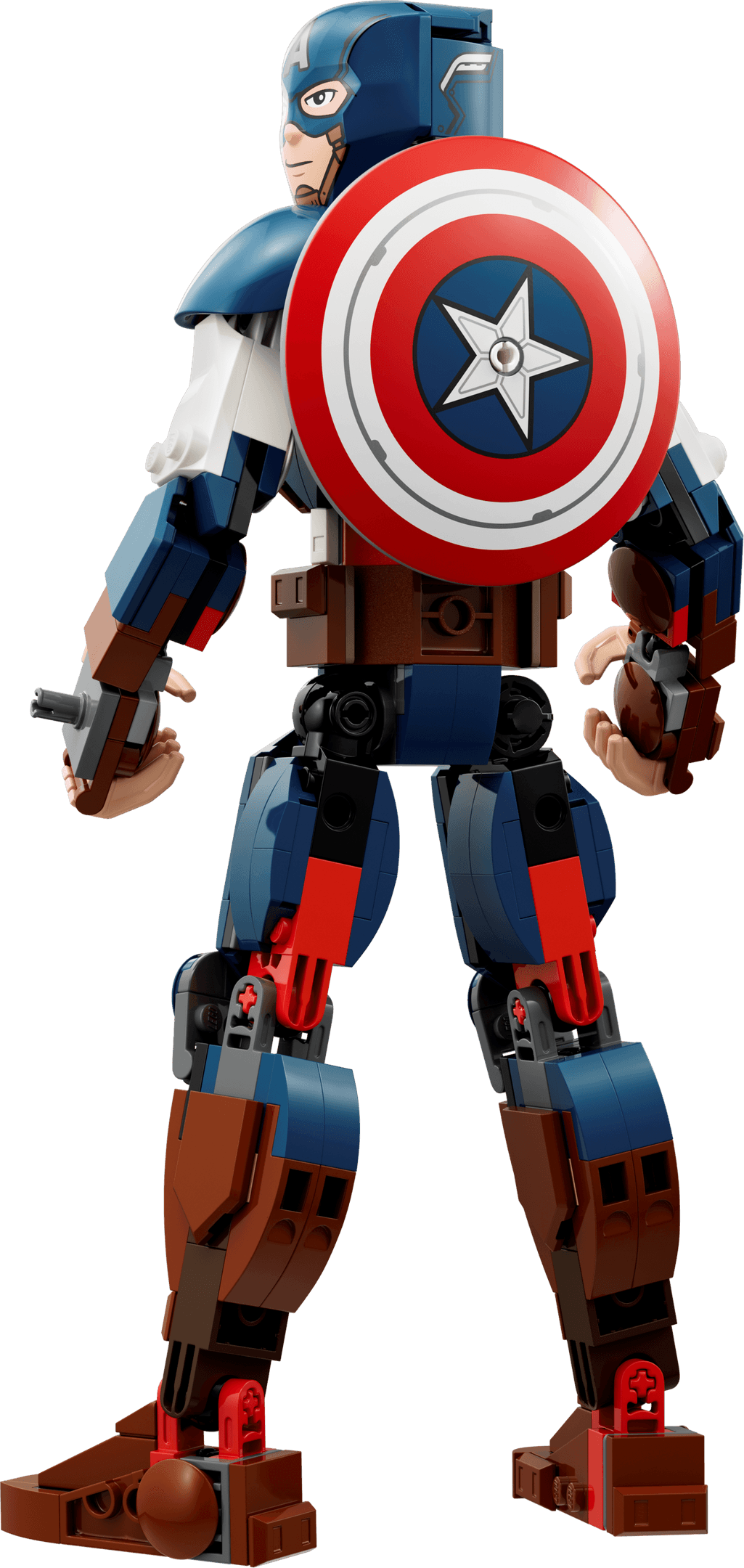 Captain America Construction Figure