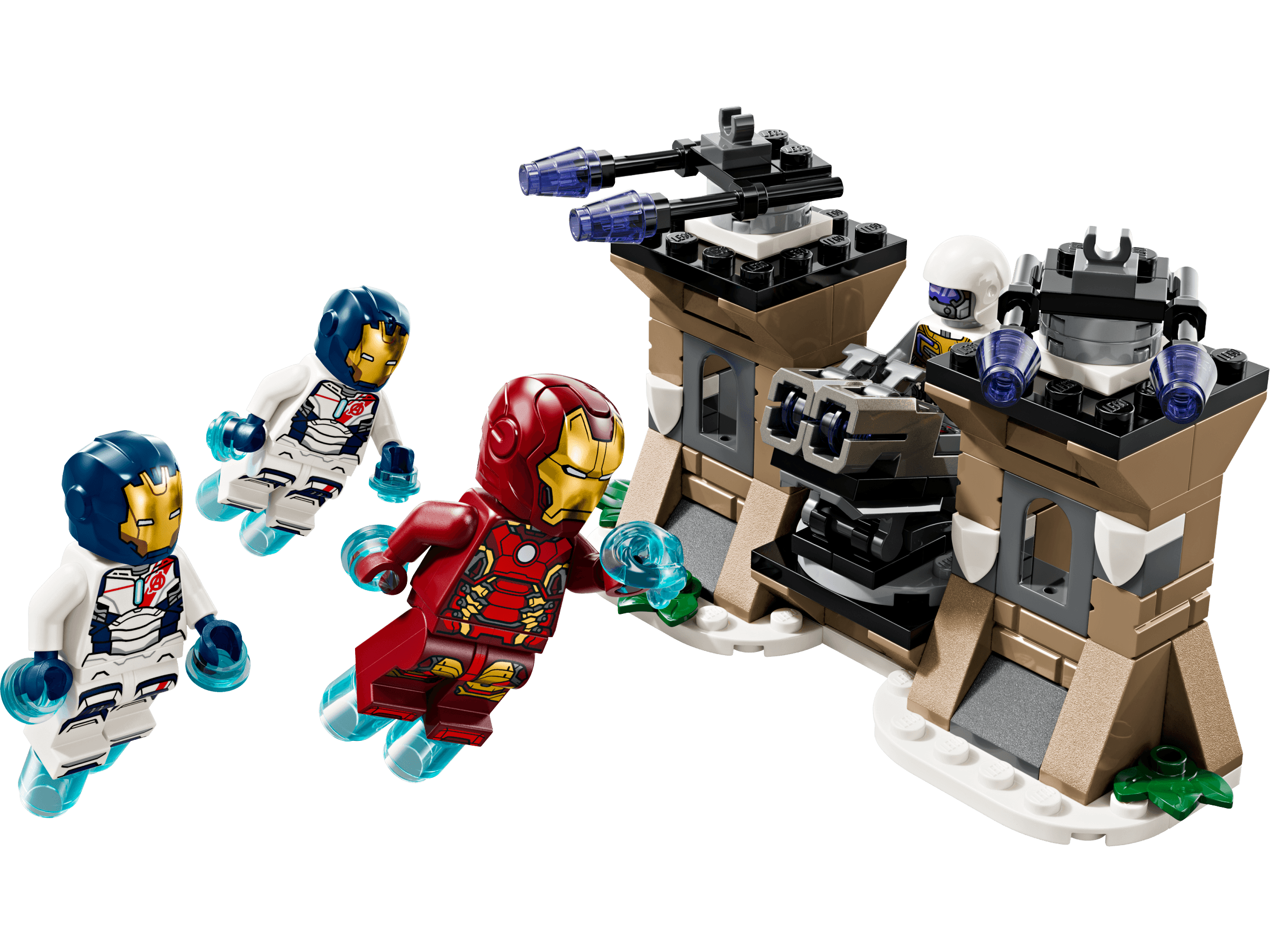 Iron Man & Iron Legion vs. Hydra Soldier