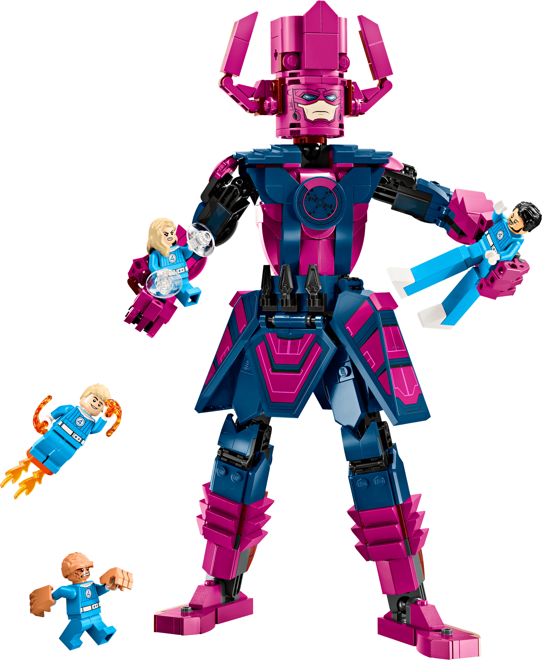 Fantastic Four vs. Galactus Construction Figure