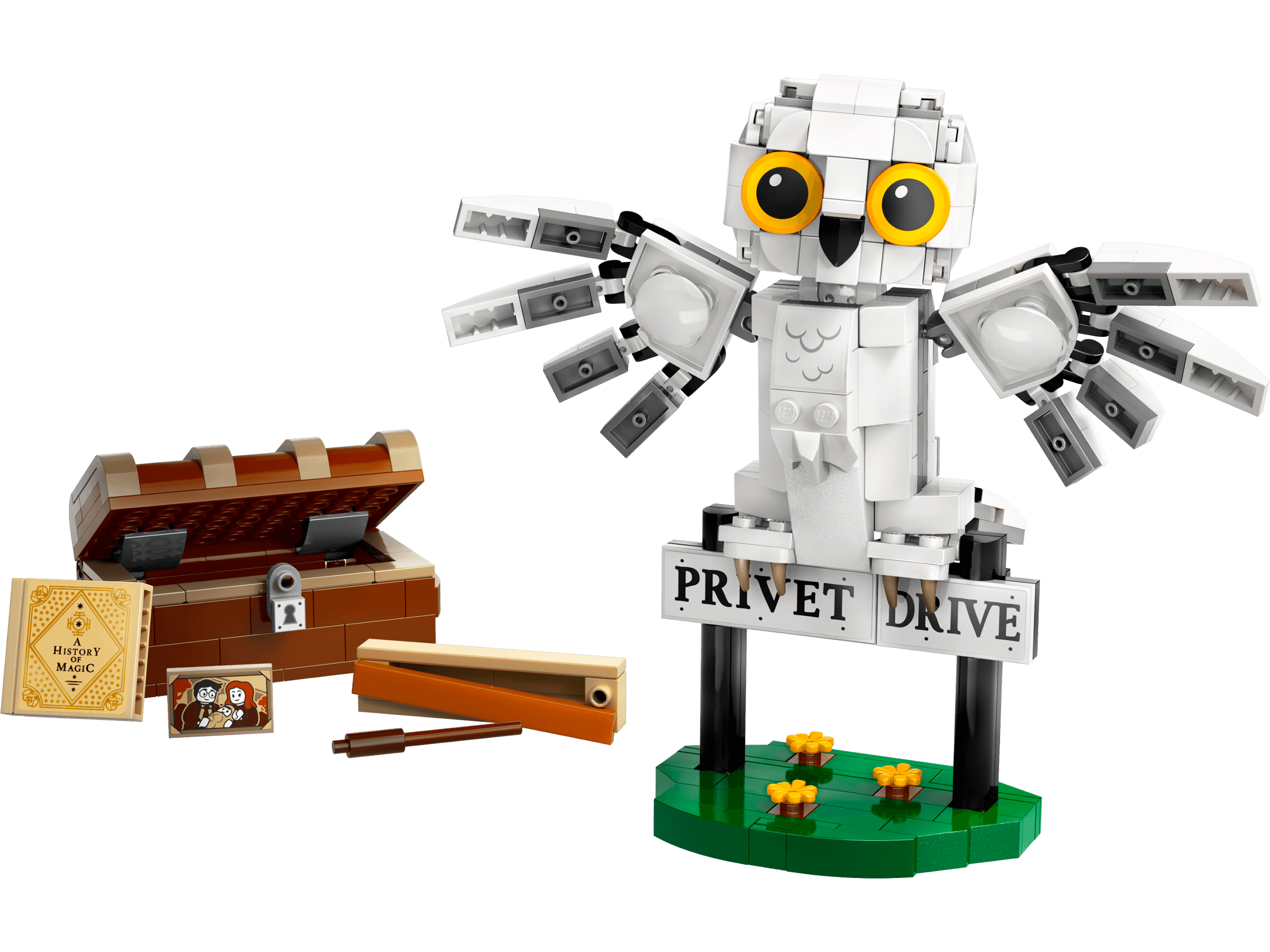 Hedwig at 4 Privet Drive