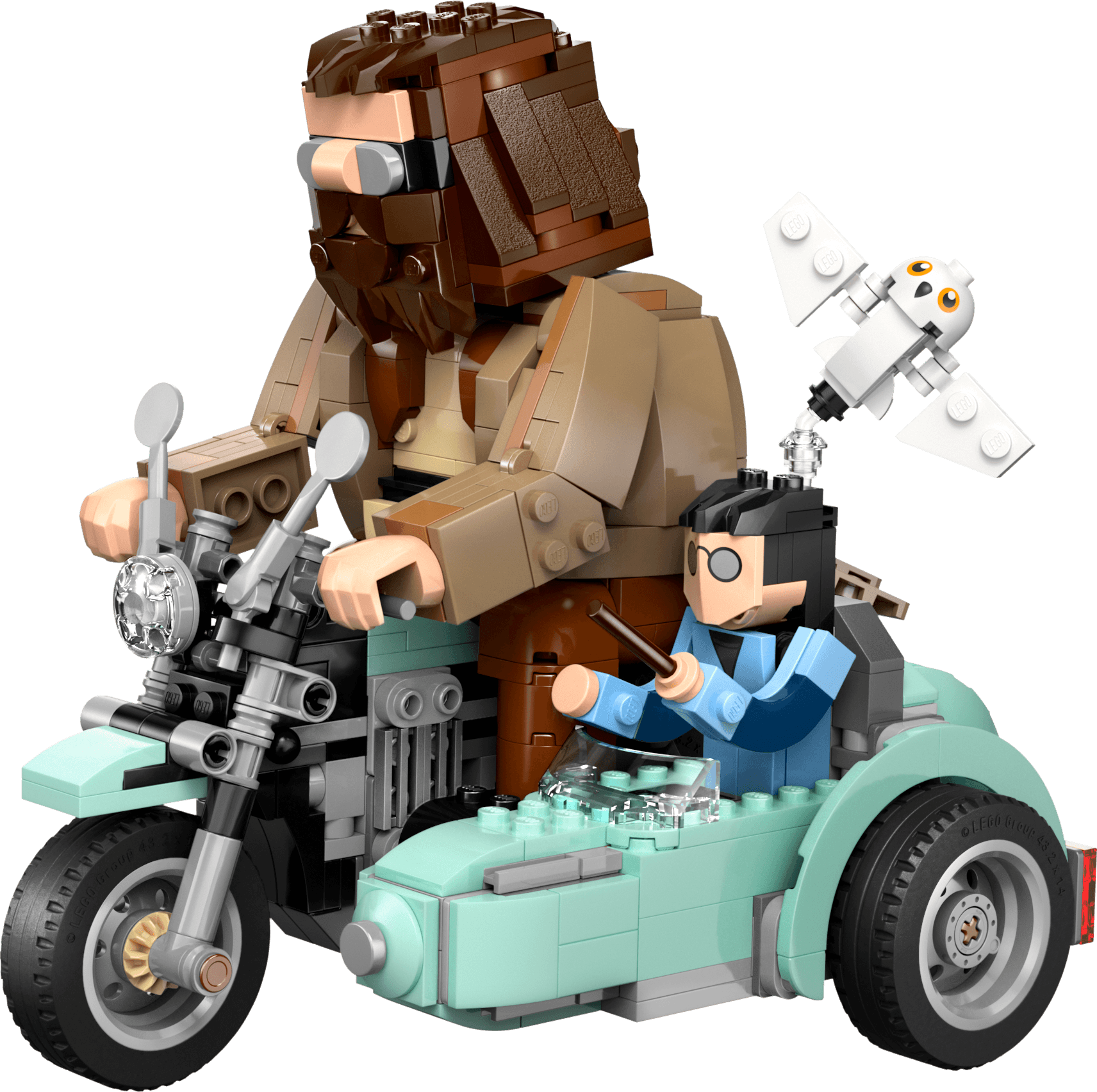 Hagrid & Harry's Motorcycle Ride