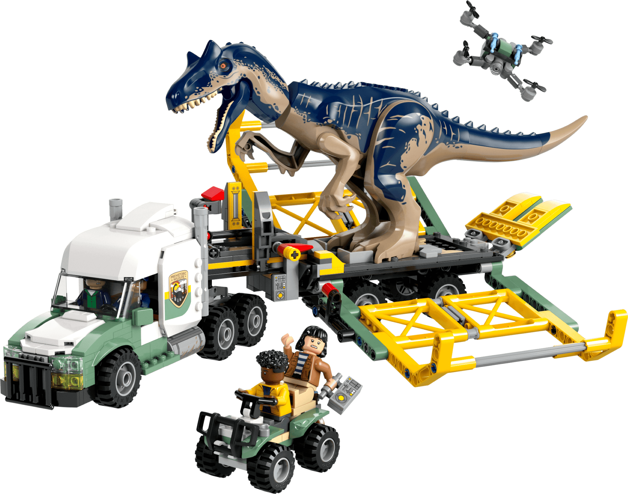 Dinosaur Missions: Allosaurus Transport Truck