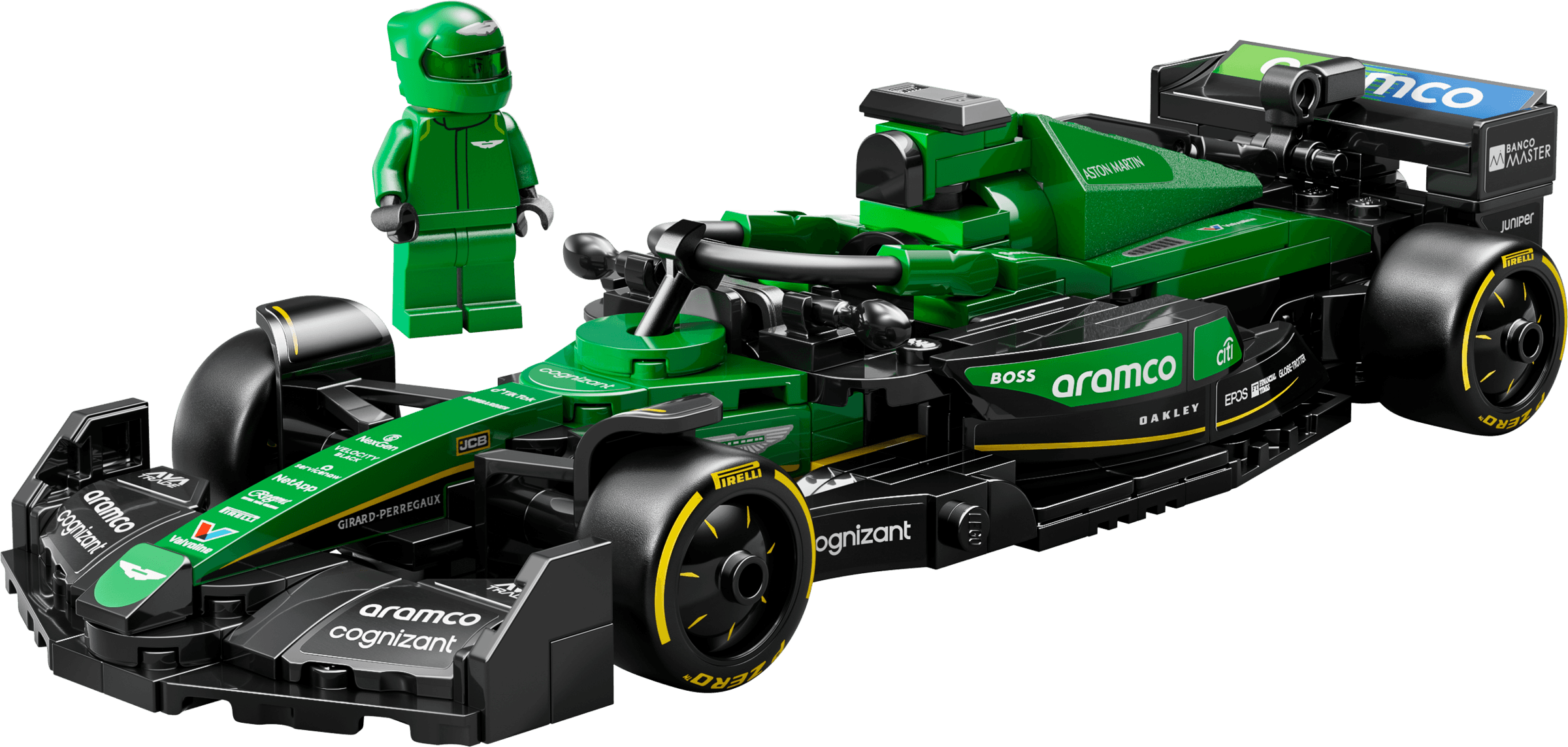 Aston Martin Aramco F1 AMR24 Race Car