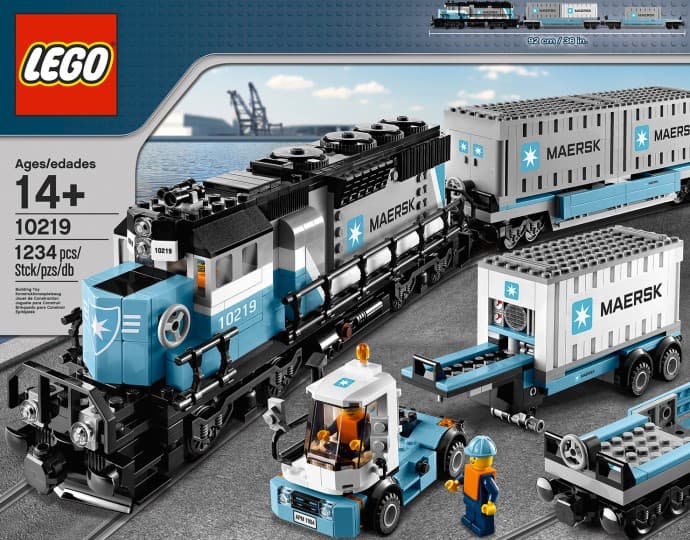 Maersk Container Train