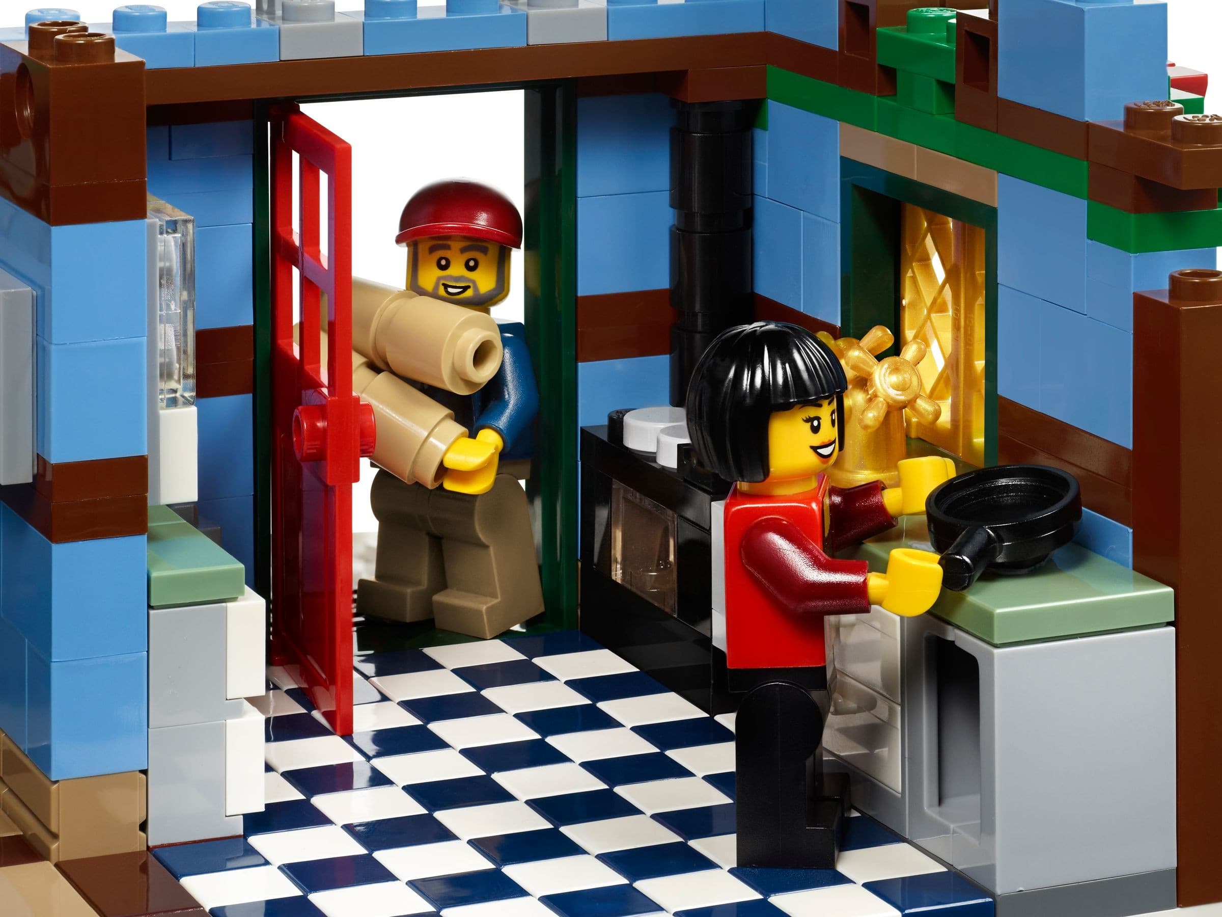 Winter Village Cottage