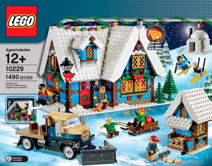 Winter Village Cottage