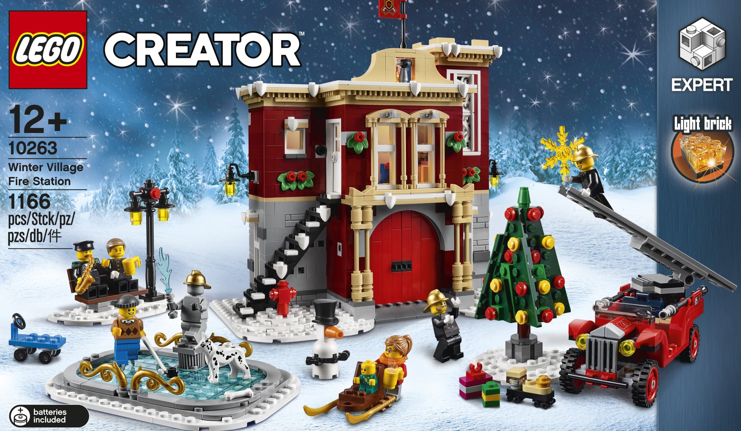Winter Village Fire Station