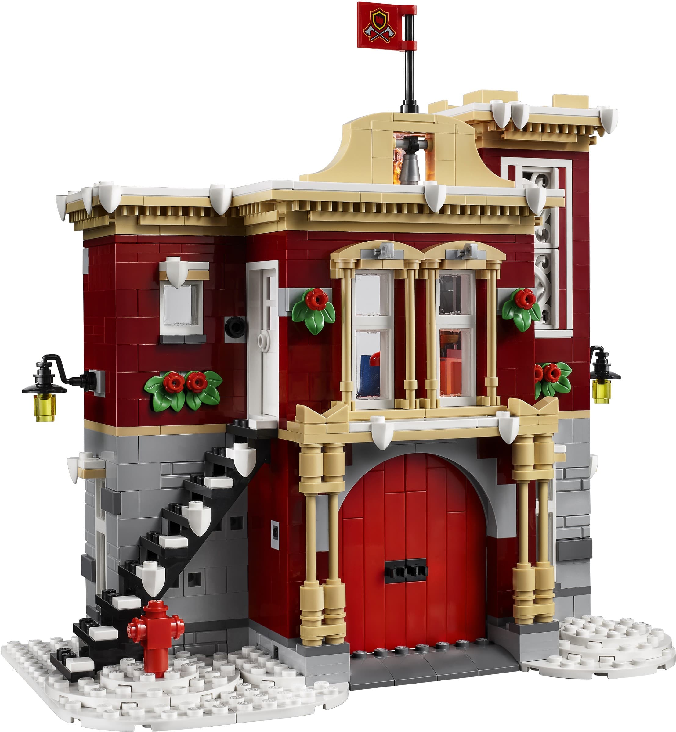 Winter Village Fire Station