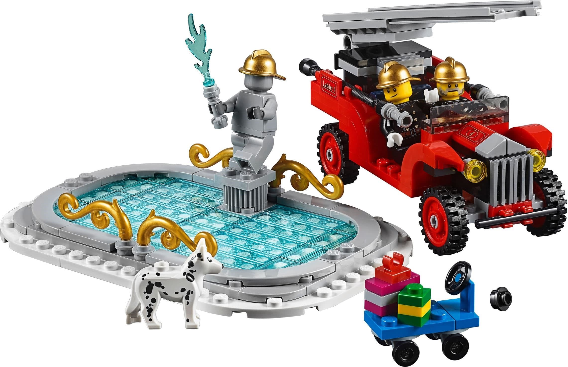 Winter Village Fire Station