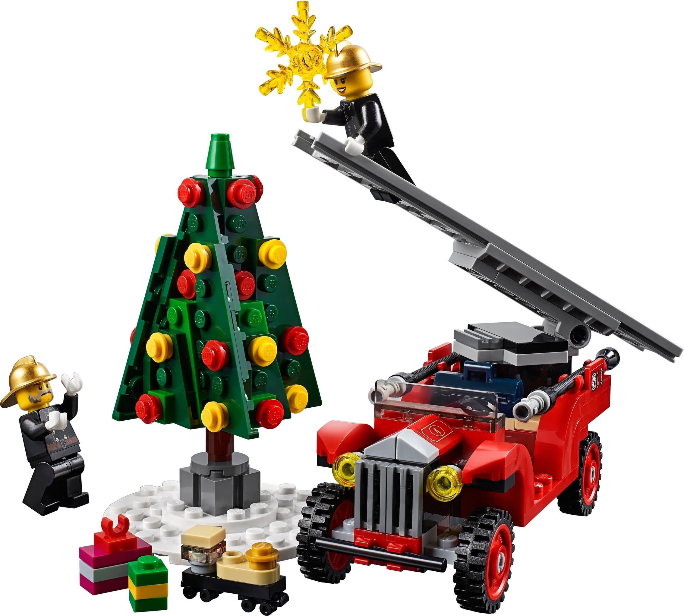 Winter Village Fire Station