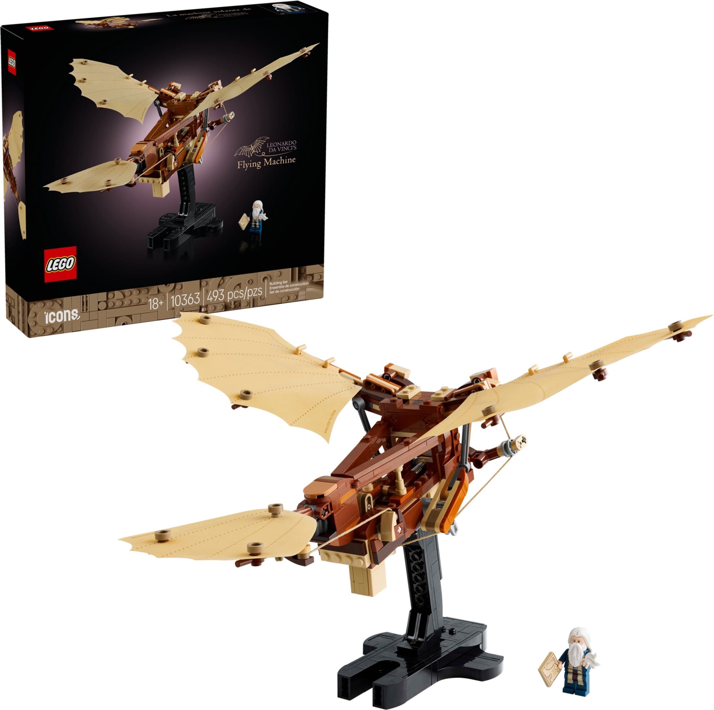 Leonardo da Vinci's Flying Machine