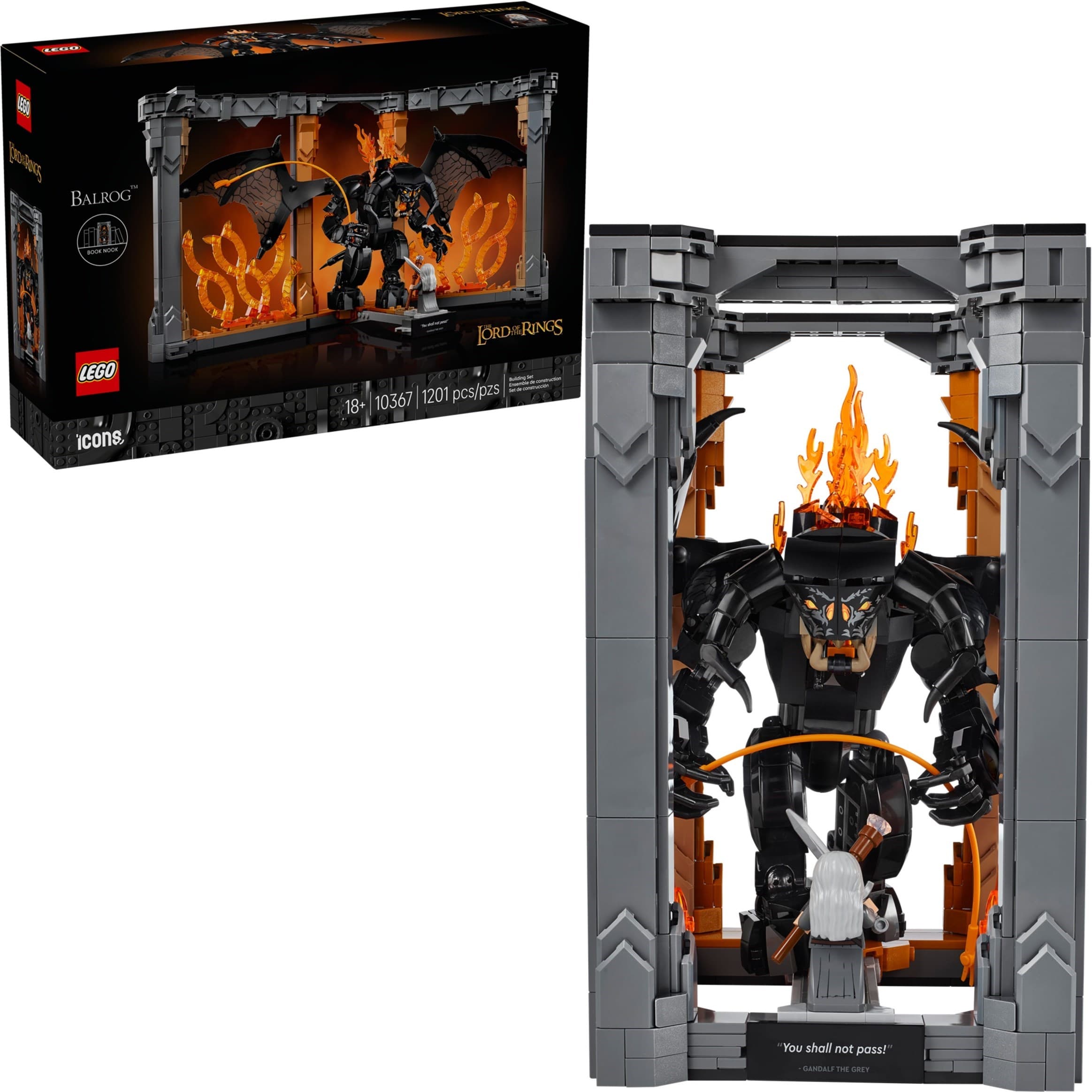 The Lord of the Rings: Balrog Book Nook
