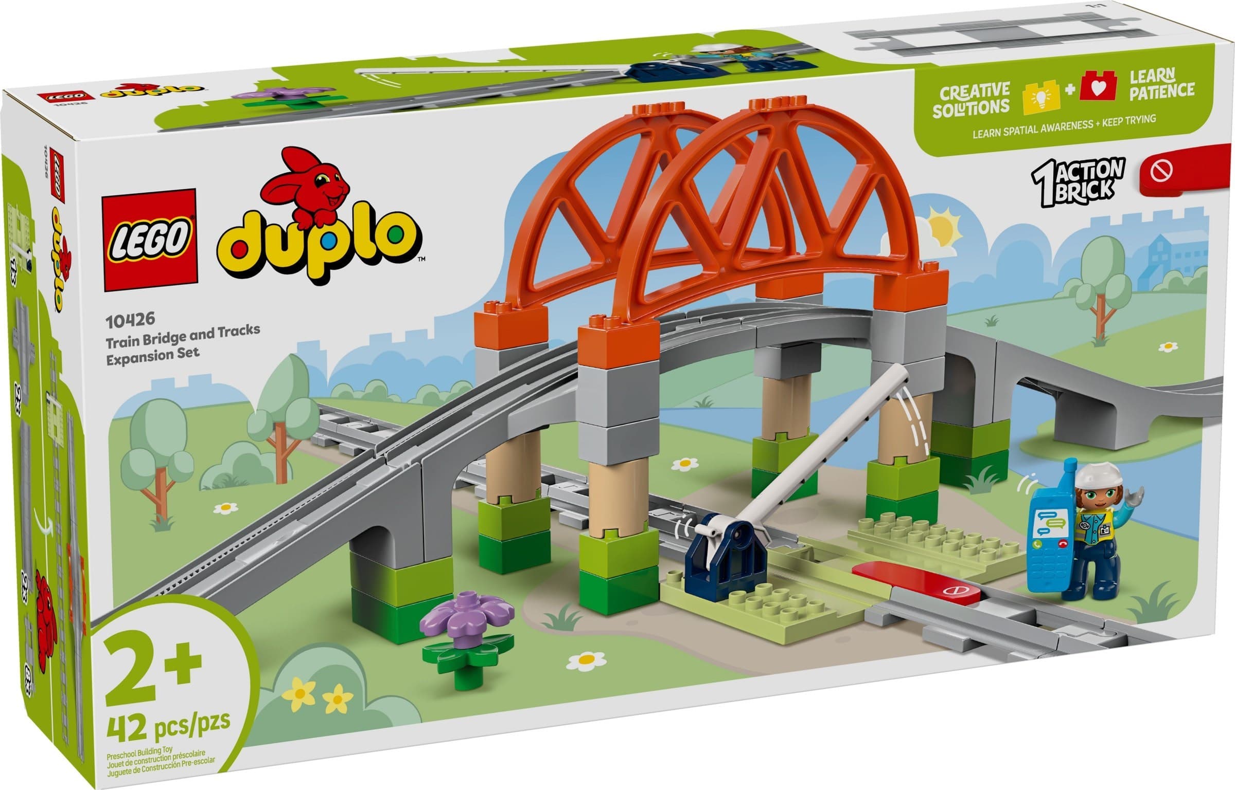 Train Bridge and Tracks Expansion Set