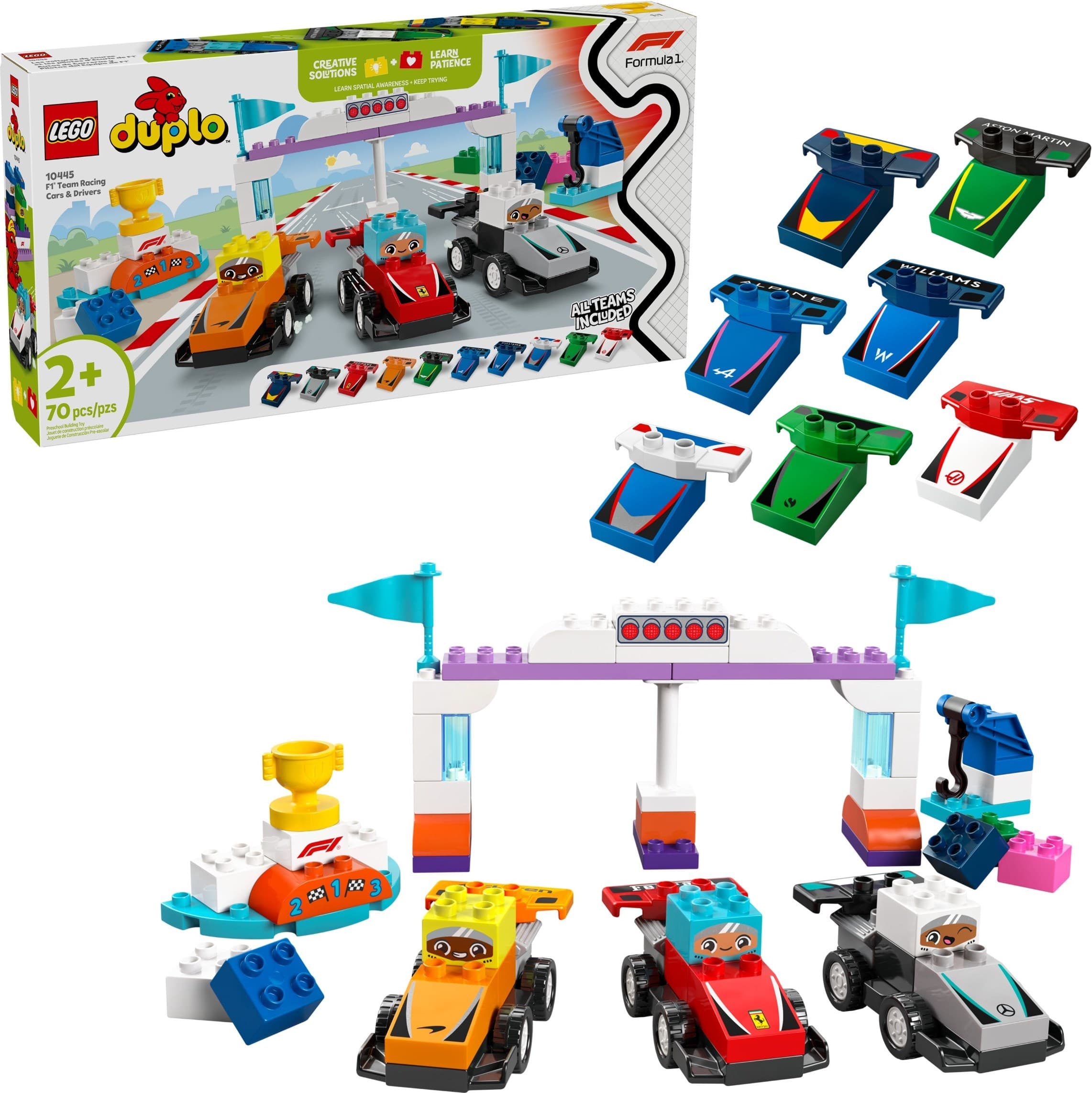 F1 Team Race Cars & Drivers