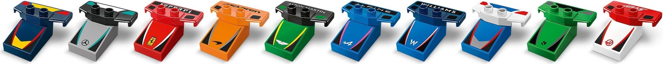 F1 Team Race Cars & Drivers
