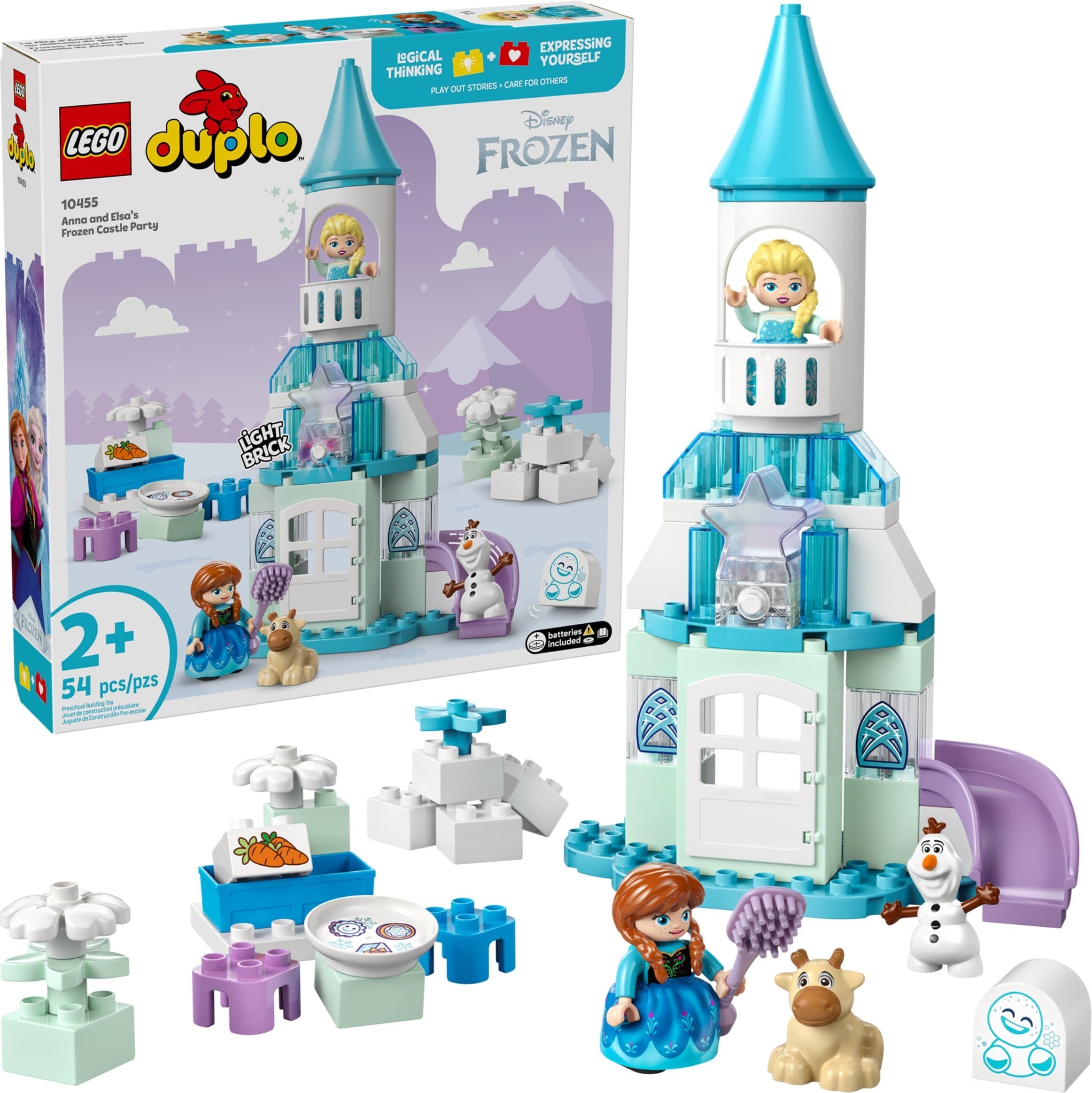 Anna and Elsa's Frozen Castle Party