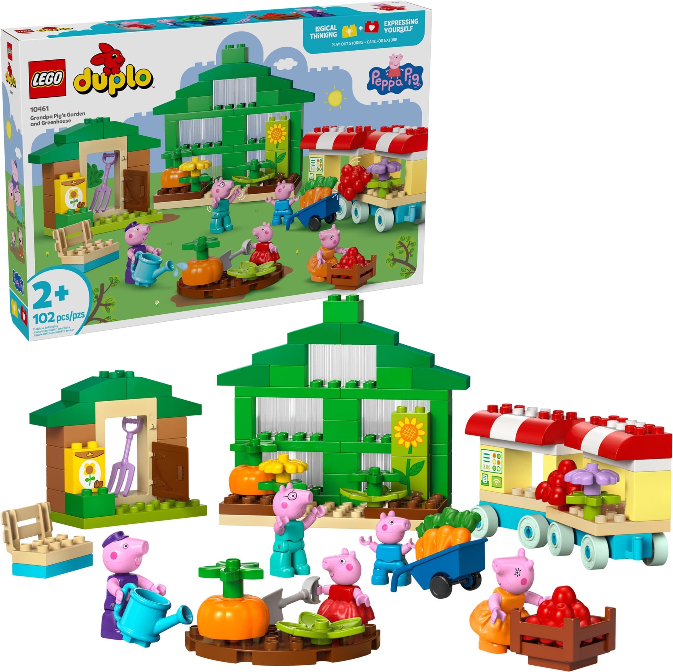 Grandpa Pig's Garden and Greenhouse