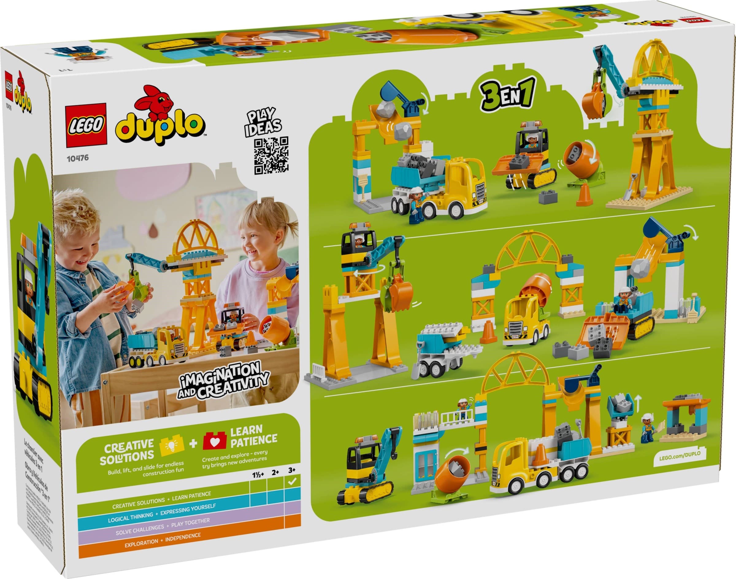 3 in 1 Construction Site and Vehicles