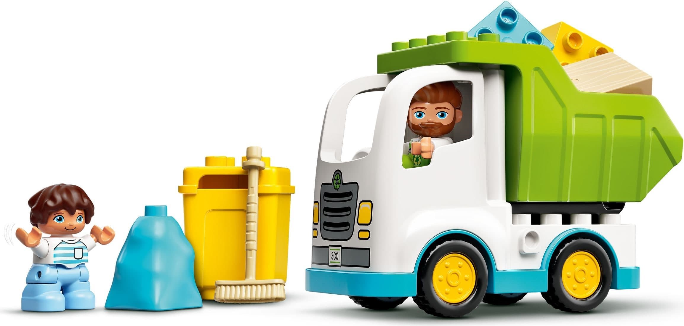 Garbage Truck and Recycling