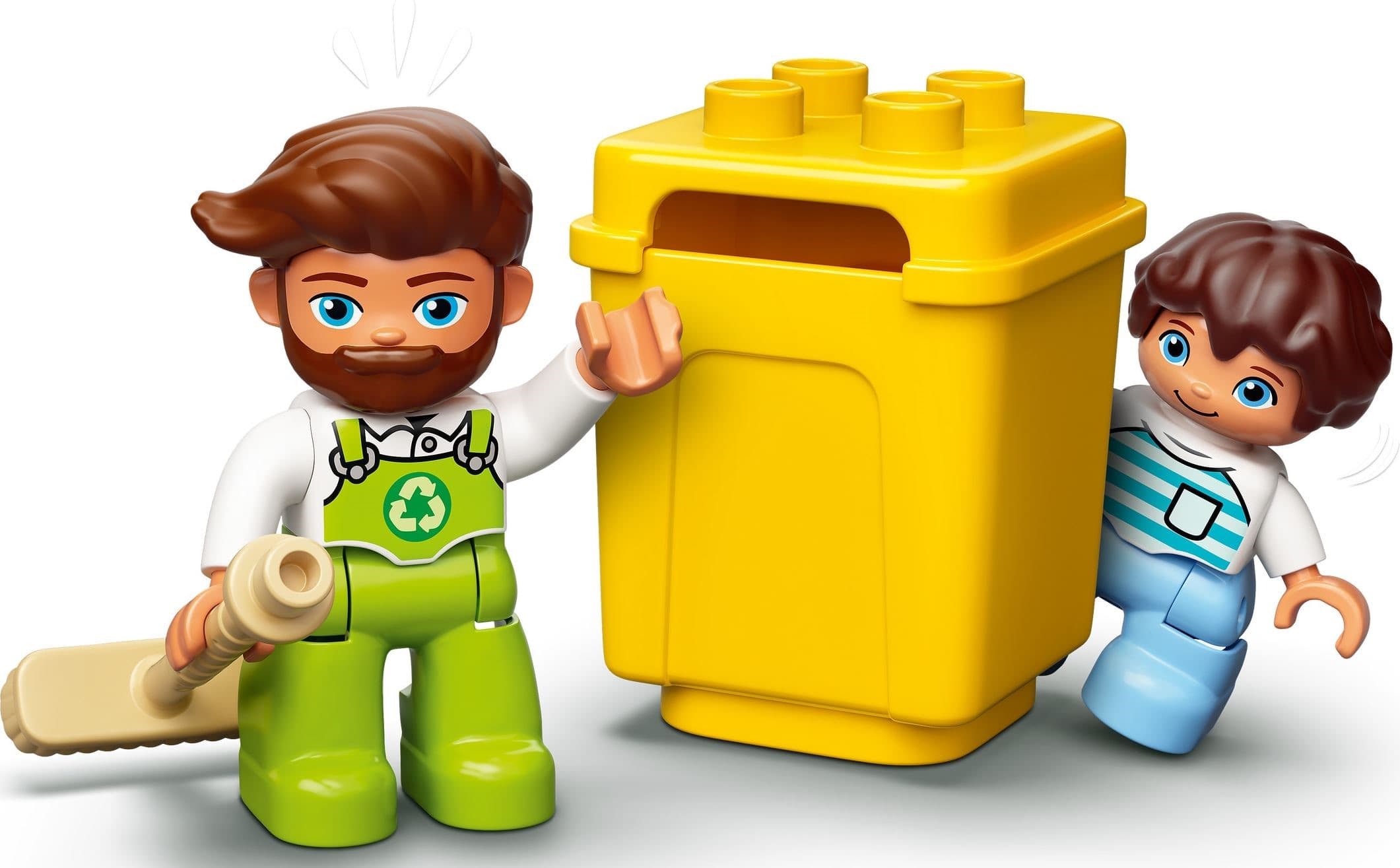 Garbage Truck and Recycling