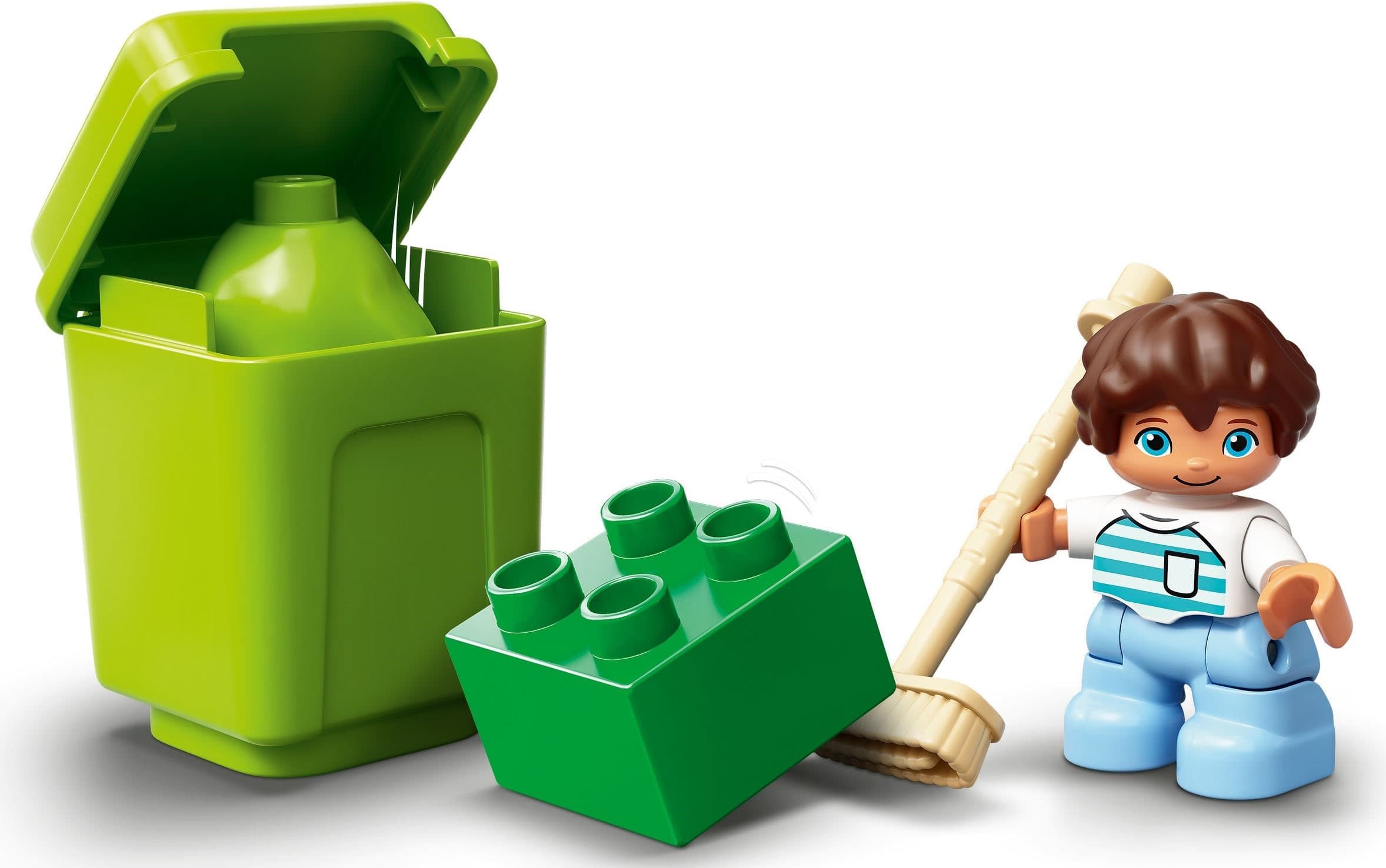Garbage Truck and Recycling