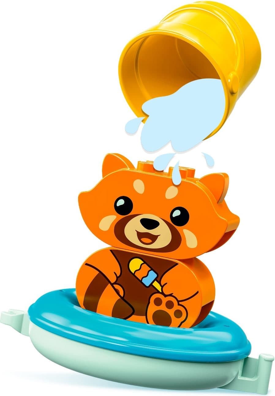 Bath Time Fun: Floating Red Panda