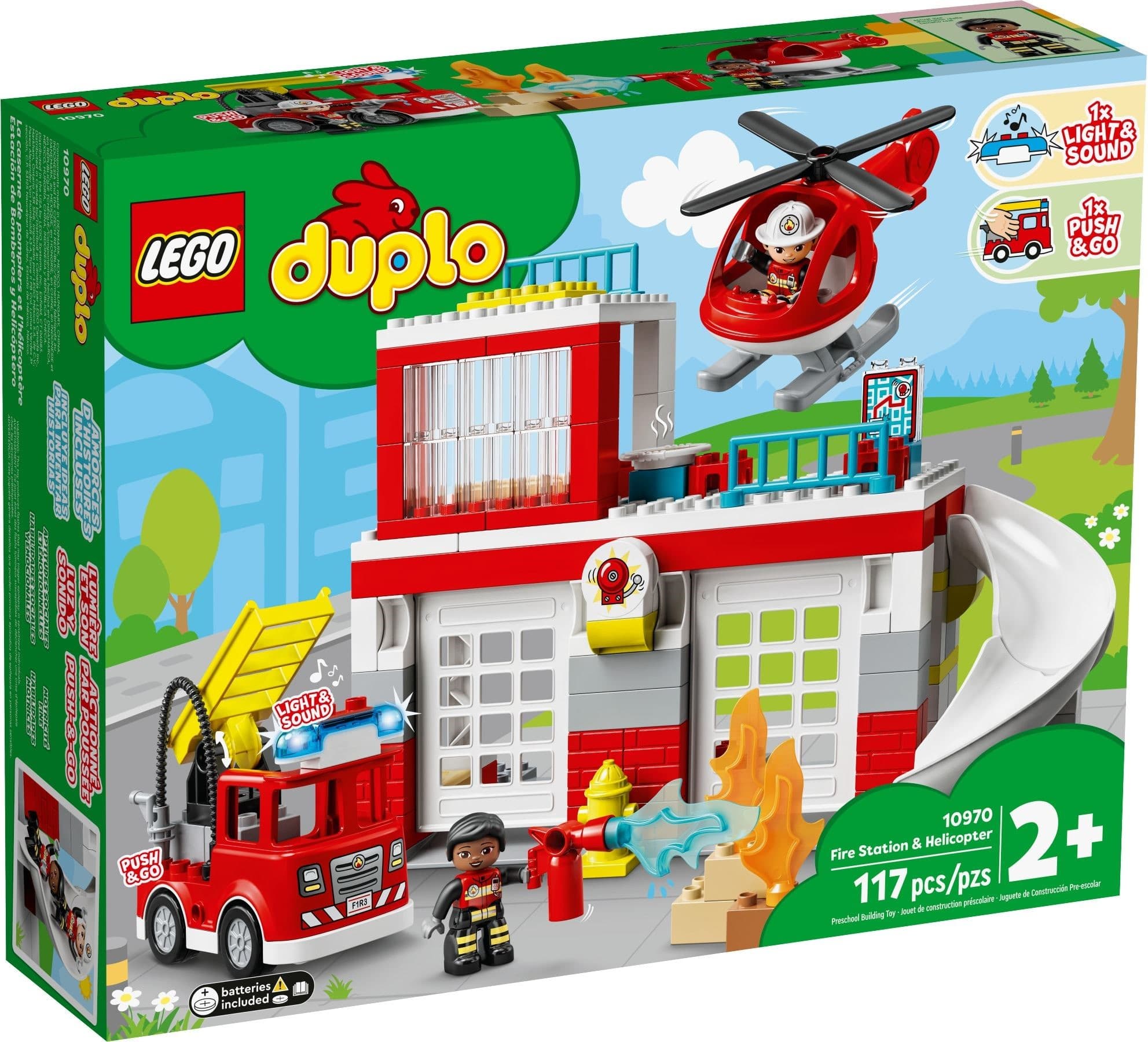 Fire Station & Helicopter