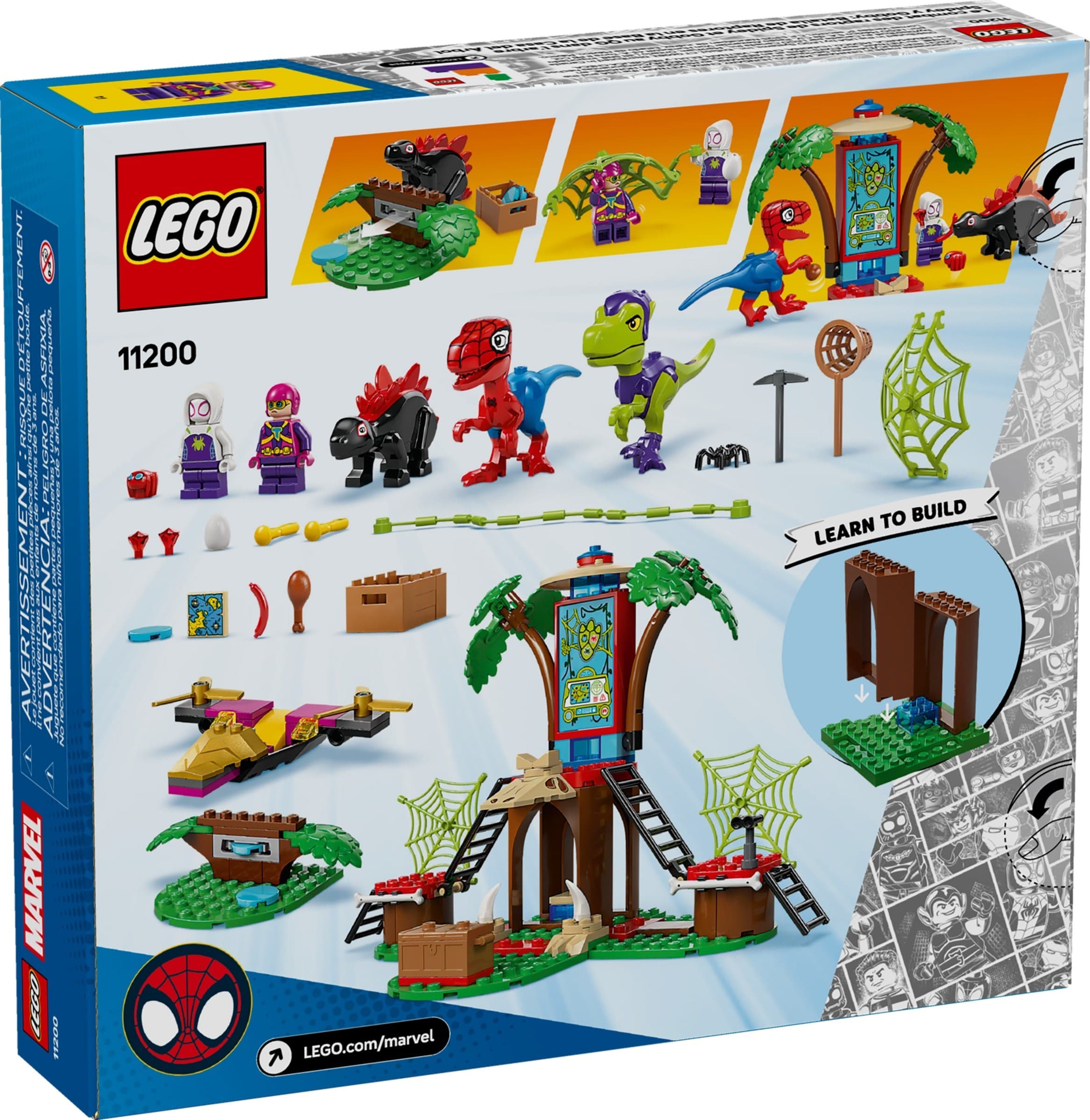 Spidey and Gobby's Raptor Battle at Tree House HQ