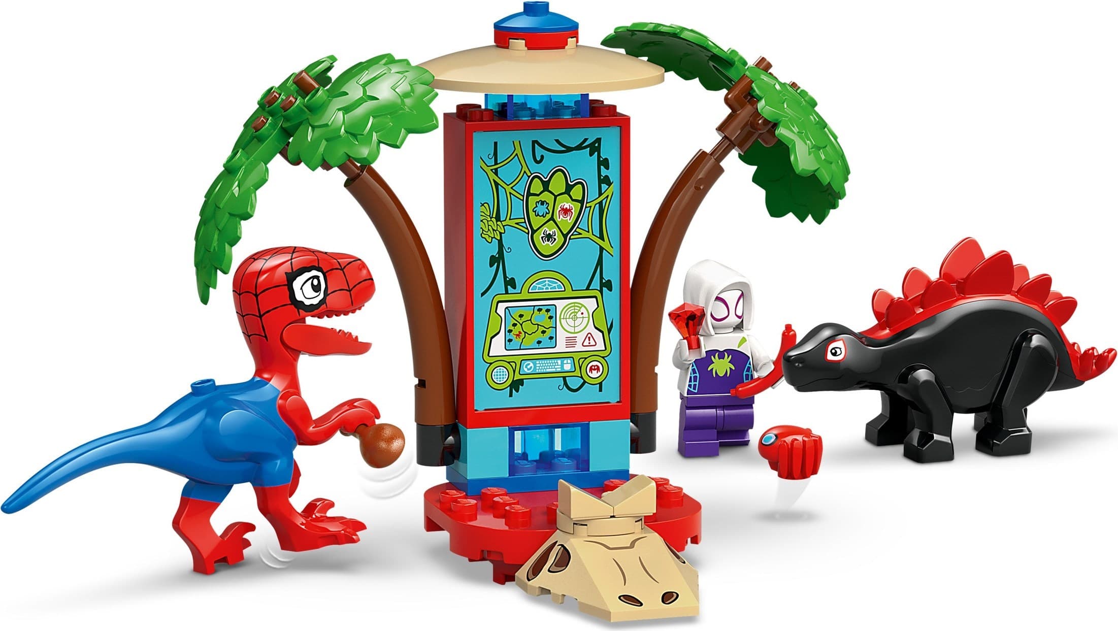 Spidey and Gobby's Raptor Battle at Tree House HQ