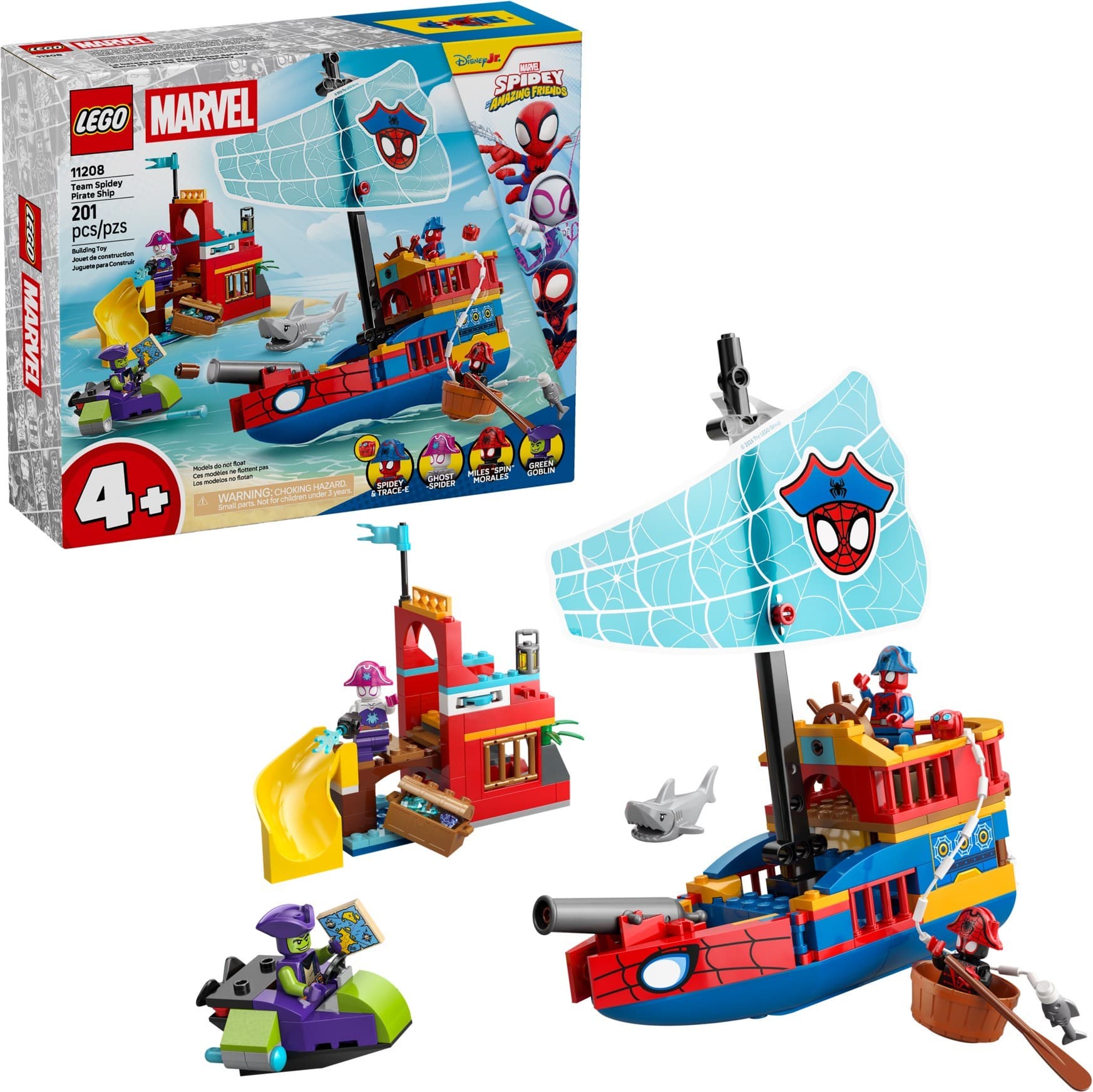 Team Spidey Pirate Ship