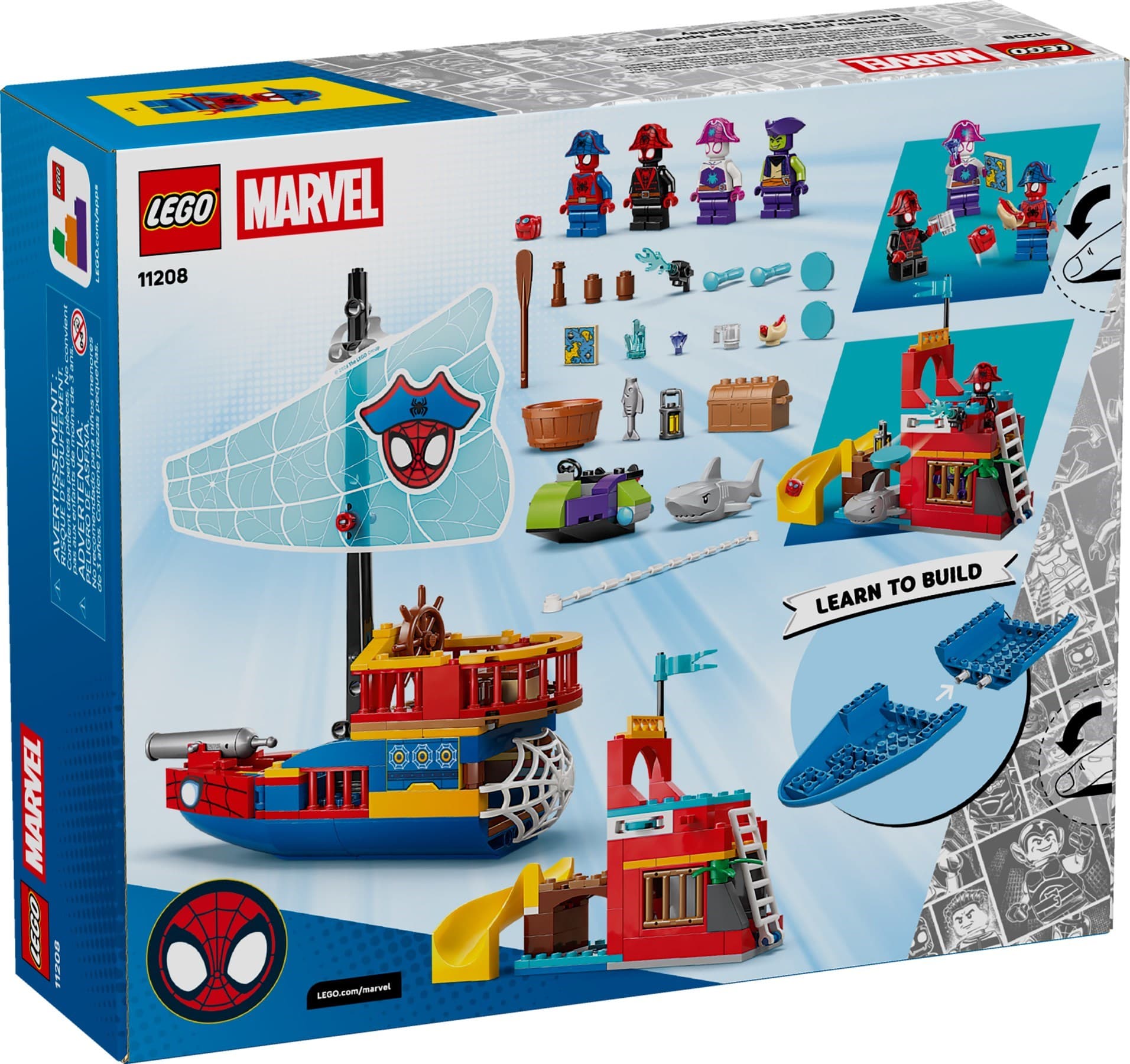 Team Spidey Pirate Ship
