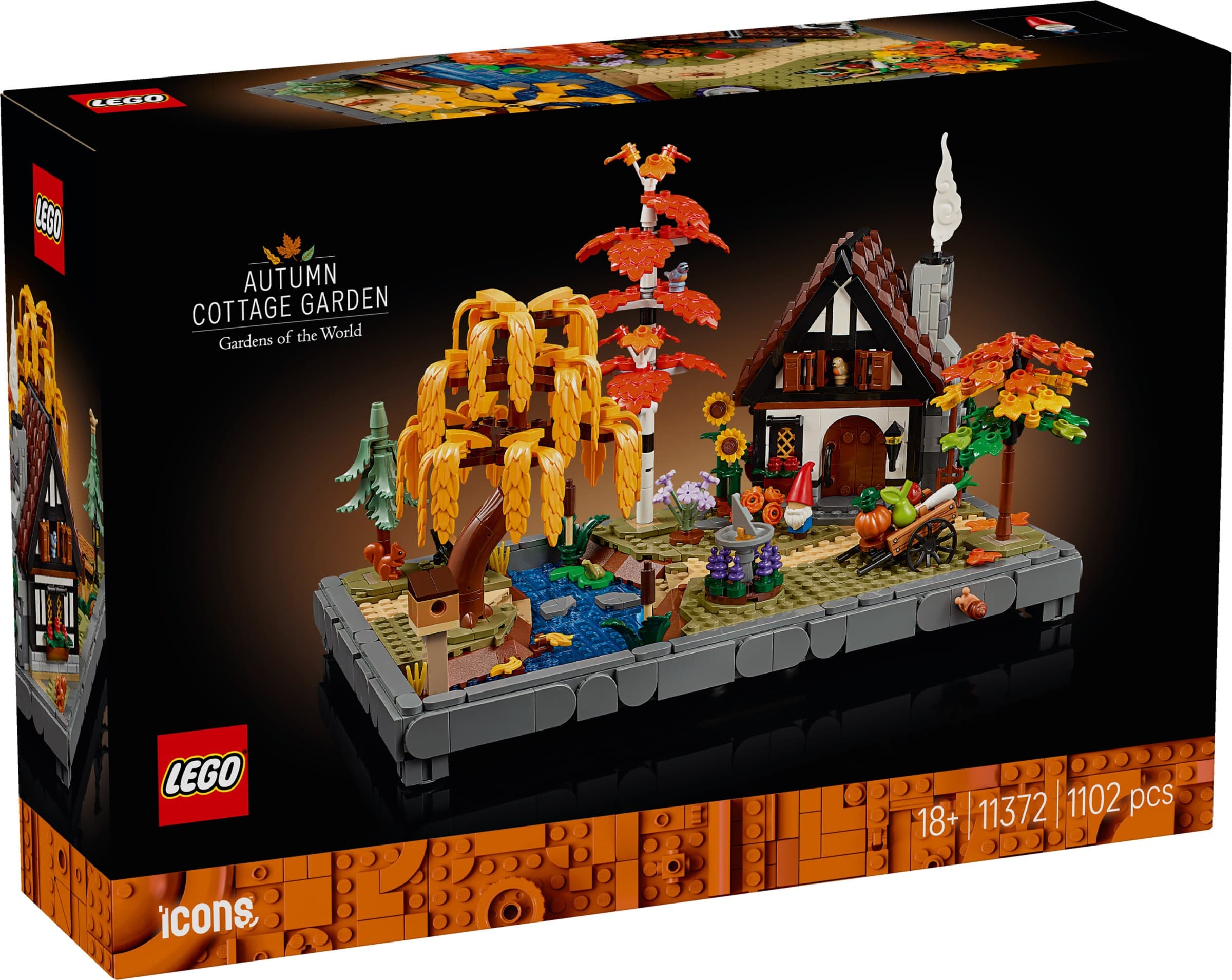 Autumn Cottage Garden