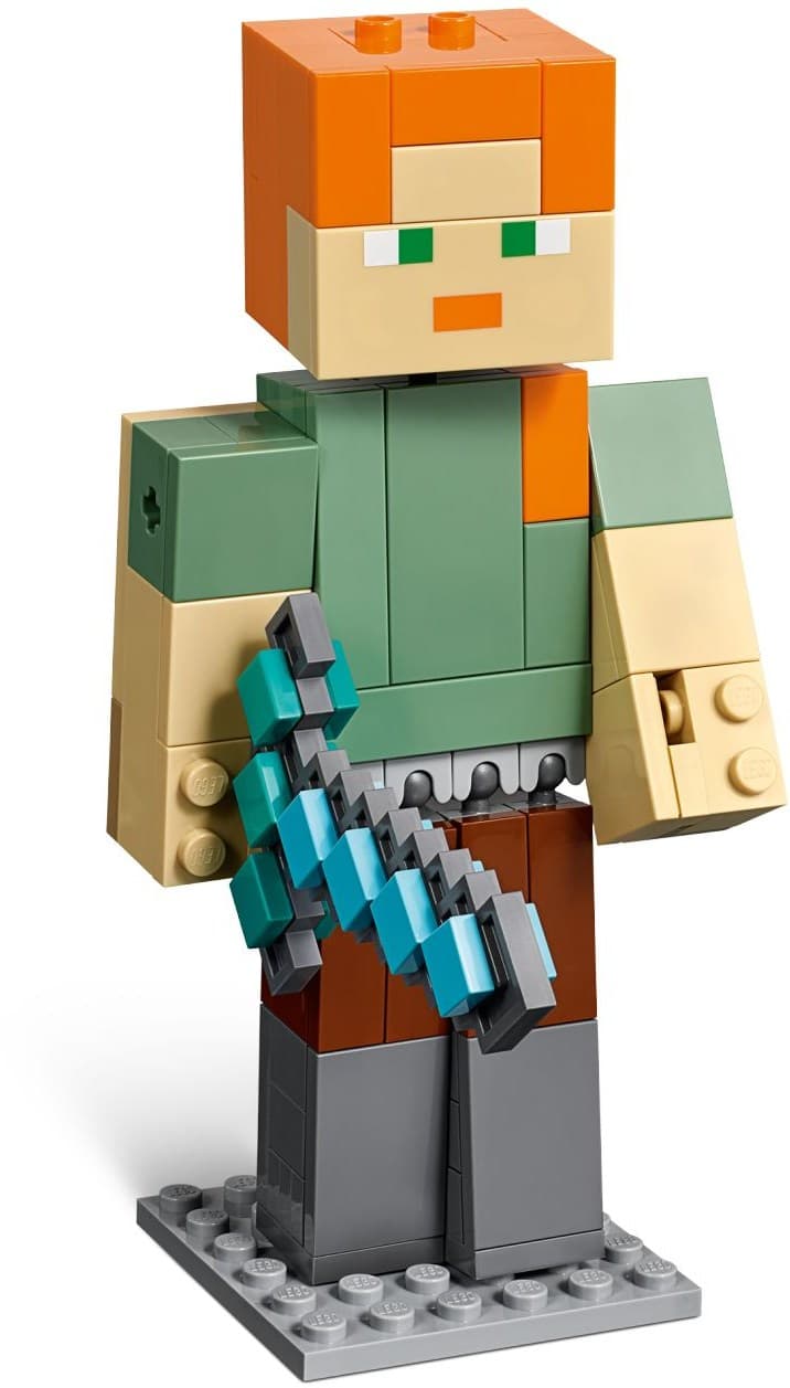 Minecraft Alex BigFig with Chicken