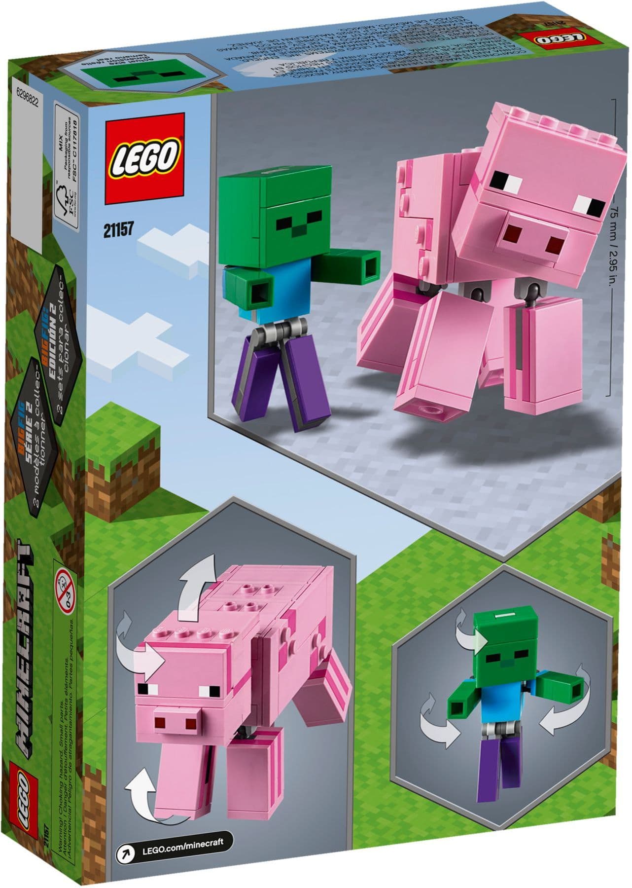 BigFig Pig with Baby Zombie