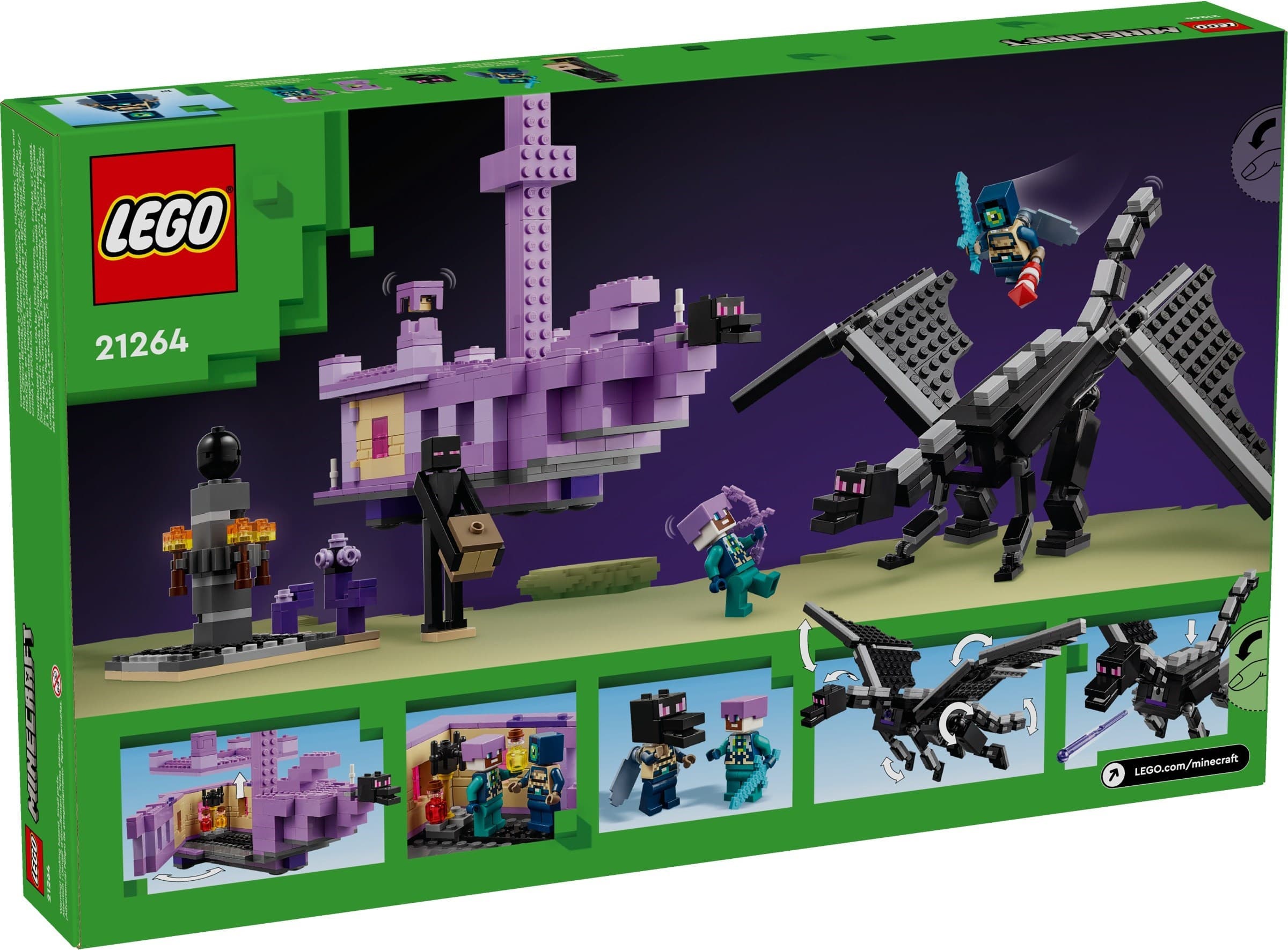 The Ender Dragon and End Ship