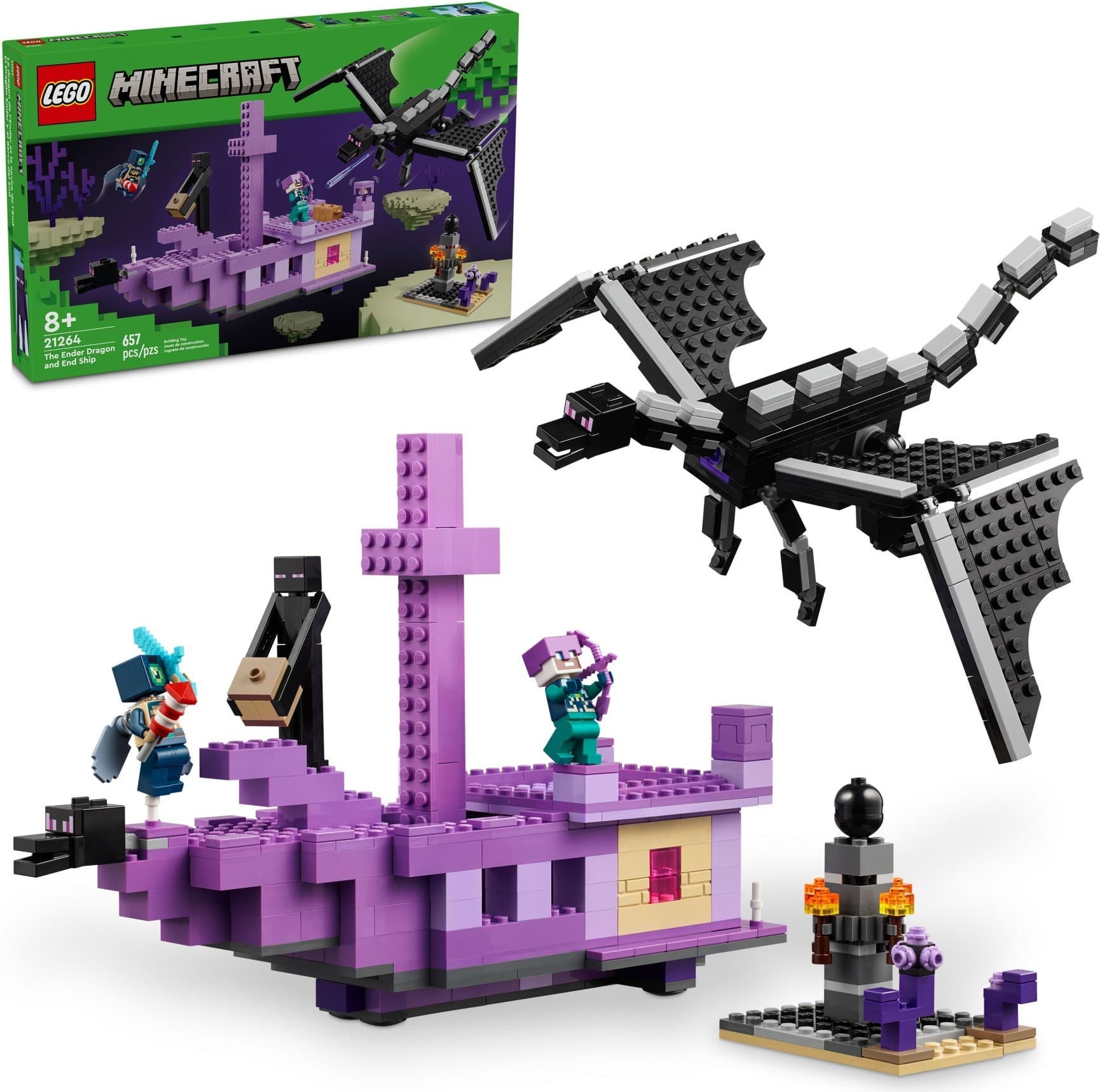 The Ender Dragon and End Ship