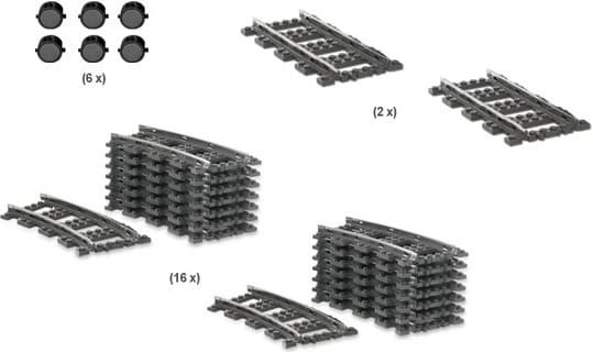 9V Train Track Starter Collection
